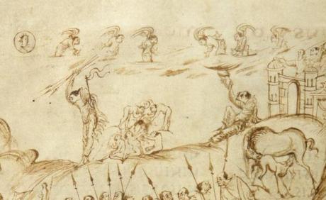 Utrecht Psalter Psaume 73 fol 41v