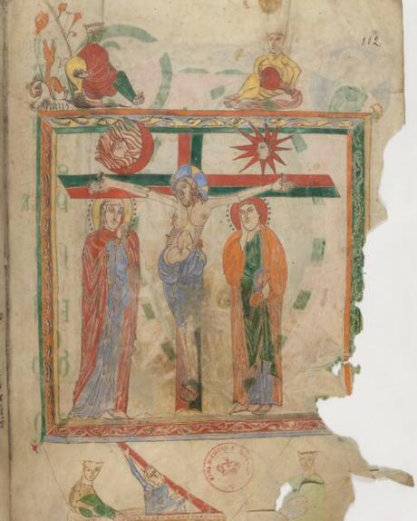manuscrit 1175-1200 Missel Paris, BnF, Latin 17307 f.112