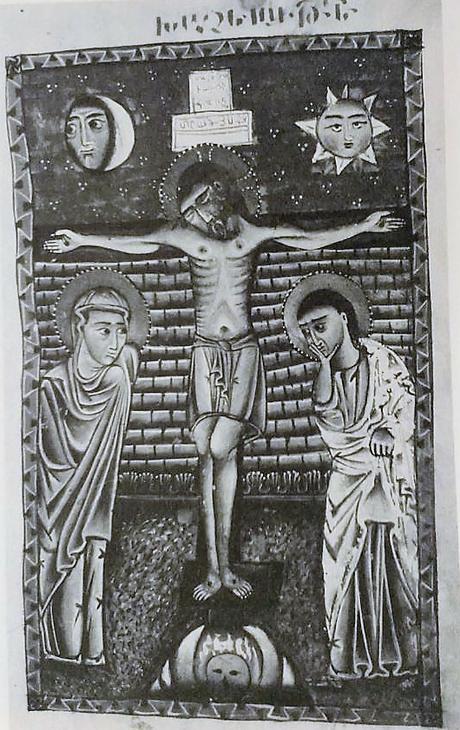 Kirakoz de Tabris Evangiles de 1330 La Nouvelle-Djolfa Monastere de tous les Saints 47 fol 8