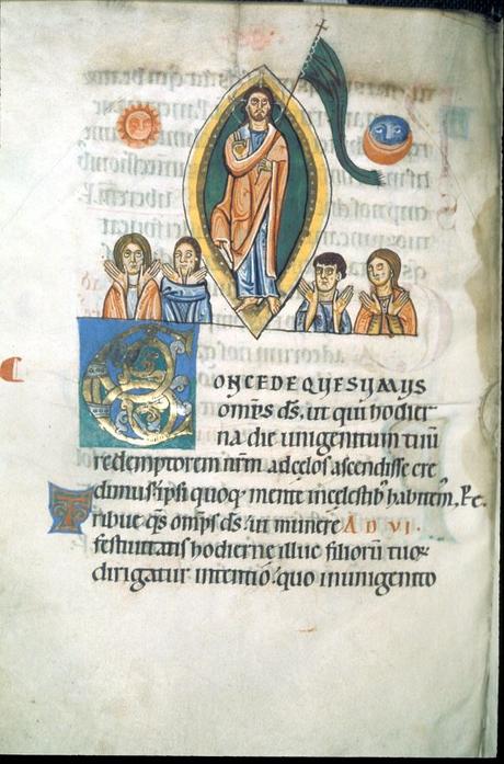 Sacramentaire d' Ottobeuren (Souabe) 1175-99 Yates Thompson 2 f. 89v