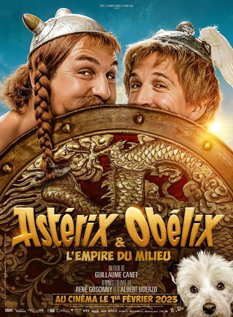 Nouvelle affiche pour Astérix et Obélix : L'Empire du milieu de Guillaume Canet