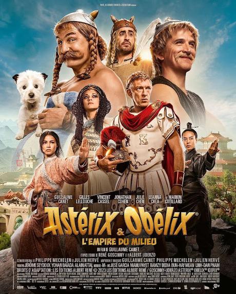 Nouvelle affiche pour Astérix et Obélix : L'Empire du milieu de Guillaume Canet