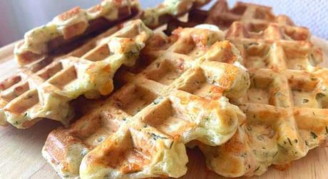 gaufre au saumon fumé ww