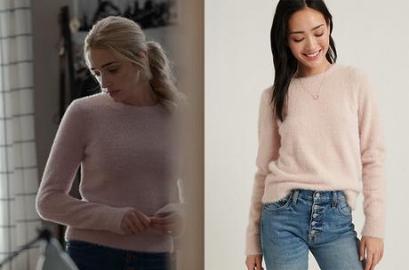 GINNY AND GEORGIA : Georgia’s pink sweater in S2E01 GINNY AND GEORGIA : Georgia’s pink sweater in S2E01