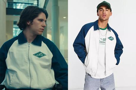 LYCÉE TOULOUSE LAUTREC : la veste style universitaire de Jules dans l’épisode 1×03