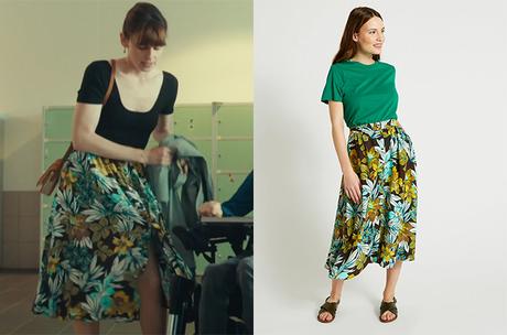 LYCÉE TOULOUSE LAUTREC : la jupe à fleurs de Mme Janin dans l’épisode 1×03