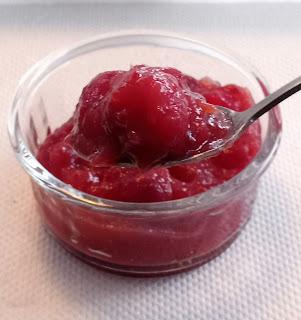 Chutney de pommes et canneberges