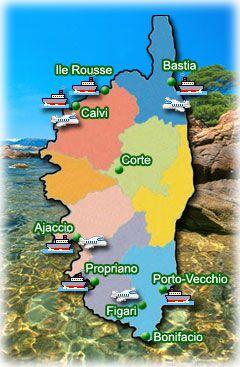 La France - La Corse