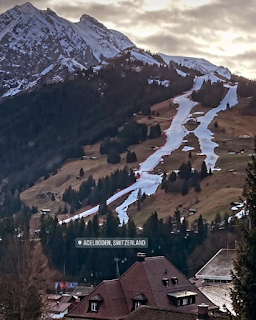 Le ruban blanc d’Adelboden