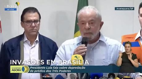 Brasilia : selon Lula, des vandales fascistes !