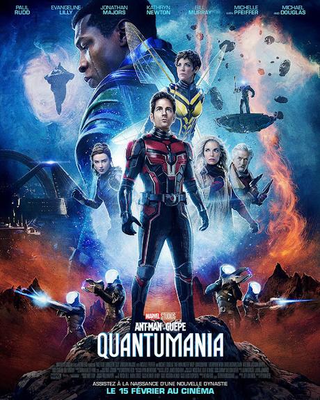 Affiche VF finale pour Ant-Man et la Guêpe : Quantumania de Peyton Reed