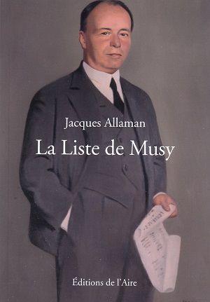 La liste de Musy, de Jacques Allaman