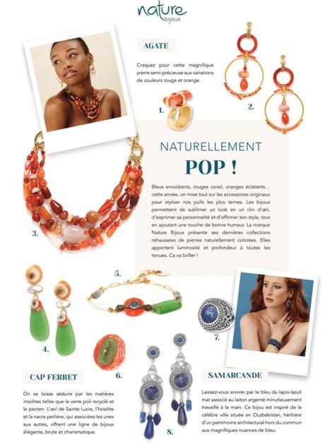 MODE Les Colliers, les bracelets et les bagues NATURE BIJOUX