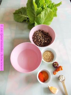 Chou mariné aux lentilles (Vegan)
