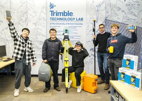 L'Université de la Colombie-Britannique crée le Trimble Technology Lab au service de la faculté de foresterie