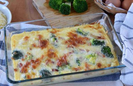 Gratin Léger au Brocoli et Bacons ww