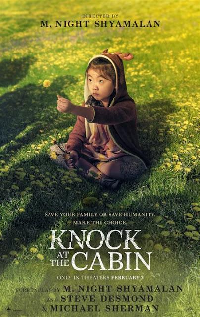 Affiche Dolby Cinema pour Knock at The Cabin de M. Night Shyamalan