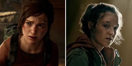 Ellie dans The Last of Us: Part I et Bella Ramsey dans le rôle d'Ellie dans The Last of Us de HBO