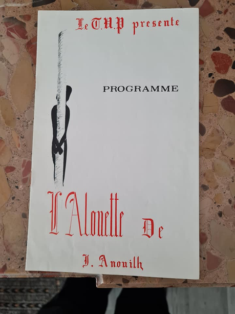 L'Alouette de Jean Anouilh
