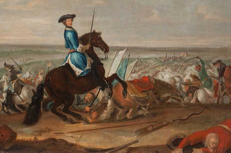 Charles XII à la bataille de Narva, David von Krafft, vers 1700 © Fine Art Images/Bridgeman Images