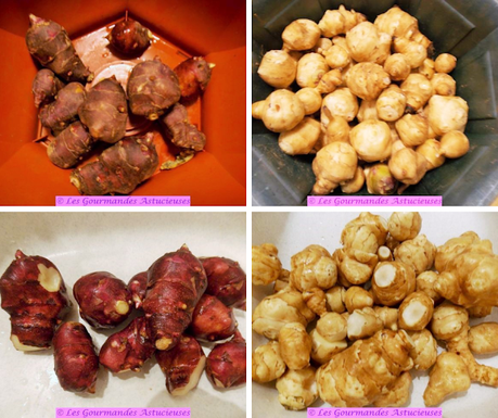 Topinambours à la sauce onctueuse à la cacahuète (Vegan)