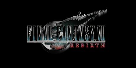 Le logo officiel de Final Fantasy VII Rebirth avec Meteor en arrière-plan.