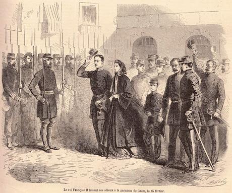 14 février 1861 — La capitulation de Gaète et l'embarquement sur le vapeur La Mouette