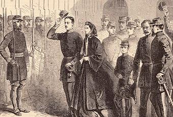 14 février 1861 — La capitulation de Gaète et l'embarquement sur le