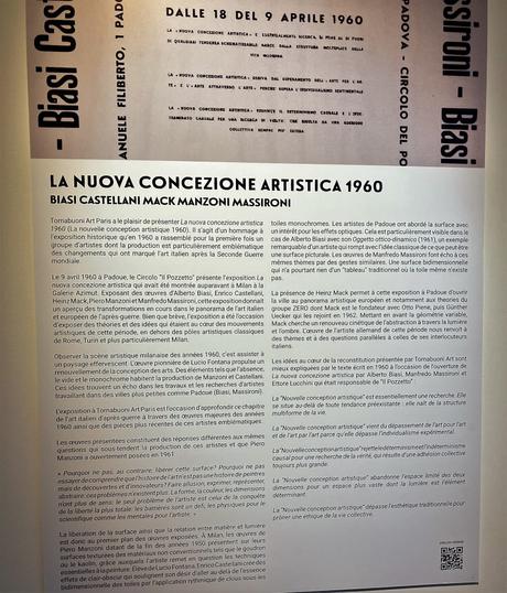 Galerie Tornabuoni ART « La Nuova Concezione Artistica 1960.