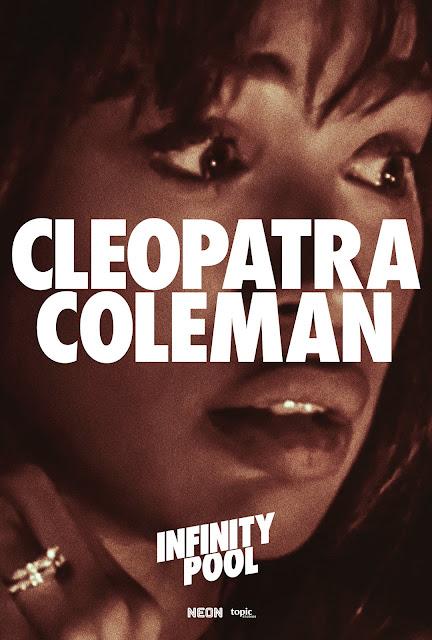 Affiches personnages US pour Infinity Pool de Brandon Cronenberg