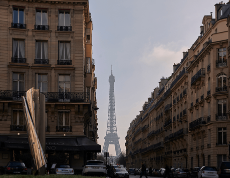 Les plus beaux hôtels de Paris 16ème Vue de l'hotel Plaza Tour Eiffel Paris