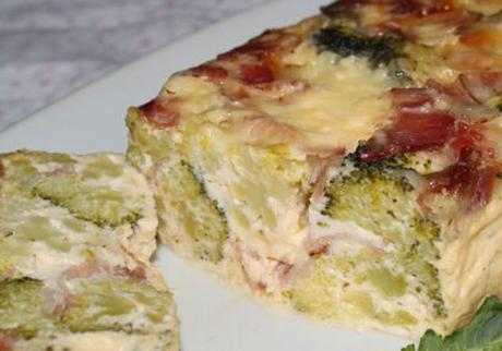 Terrine Légère au Brocoli et Bacon ww