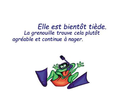 Divers - La cuisson de la grenouille