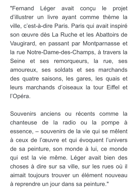 Galerie Arenthon « Fernand Léger – La Ville » à partir du 19 Janvier 2023.