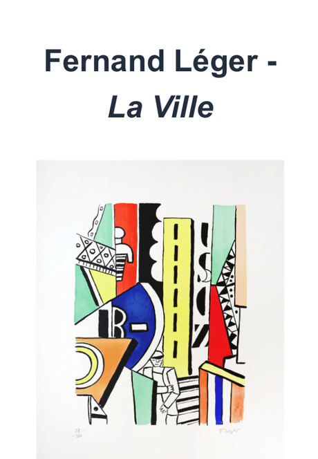 Galerie Arenthon « Fernand Léger – La Ville » à partir du 19 Janvier 2023.