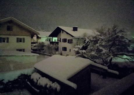Wieder mal a bissel Schnee in Mittenwald — 14 Bilder / 14 photos — Nouvelle neige en Bavière