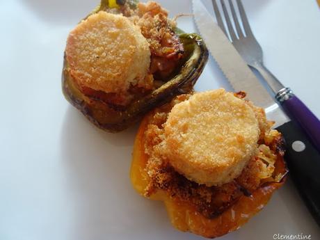 Poivrons farcis au riz Poivrons farcis au riz