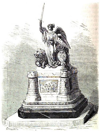 Les cadeaux des dames à l'ex-reine de Naples (1861)