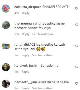Ranbir Kapoor jette le téléphone portable d’un fan après qu’il essaie continuellement de prendre une photo ;  les internautes crient à son arrogance [Watch Video]
