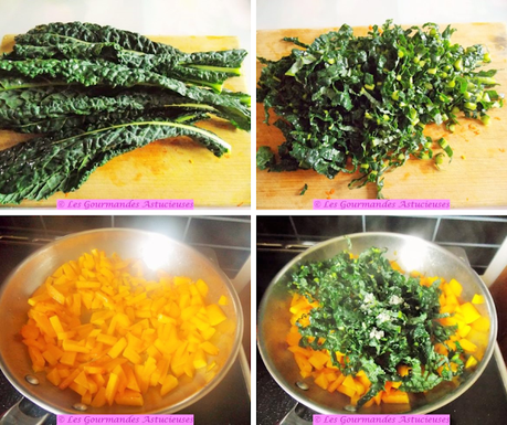 Crumble de noix à la courge, aux lentilles et au chou (Vegan) Crumble de noix à la courge, aux lentilles et au chou (Vegan)