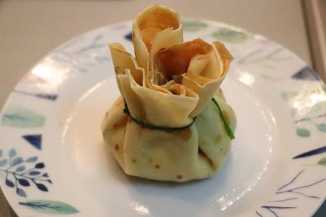 Aumônières au Jambon et Champignons #ww