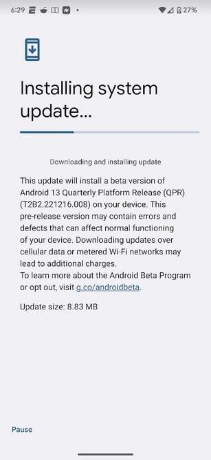 L'installation de la version bêta d'Android 13 QPR2 vous aidera également à obtenir la mise à jour de janvier. Les propriétaires de pixels sur T-Mobile peuvent essayer ces solutions de contournement pour obtenir leurs mises à jour manquantes.