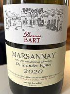Petit WE : Marsannay Bart Grandes Vignes, Ginglinger Pinot Noir Rocailles, Gewurztraminer, Ginglinger Pfersigberg 2000