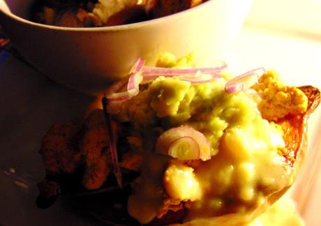 Patates douces au four garnies Patates douces au four garnies