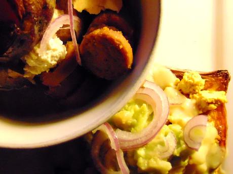 Patates douces au four garnies Patates douces au four garnies