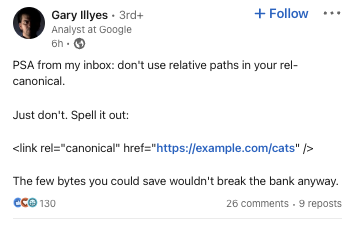 Gary Illyes de Google répond à vos questions de référencement sur LinkedIn Gary Illyes de Google répond à vos questions de référencement sur LinkedIn