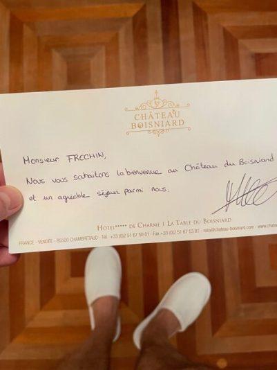 Bienvenue à l'hôtel Château du Boisniard