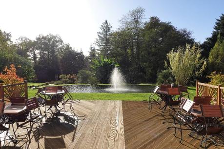 Terrasse au Château du Boisniard en Vendée