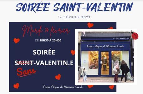 #PPMC - Soirée Sans Valentin Papa Pique et Maman Coud le 14 février a  #caen !