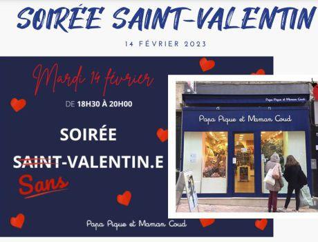 #PPMC - Soirée Sans Valentin Papa Pique et Maman Coud le 14 février a  #caen !